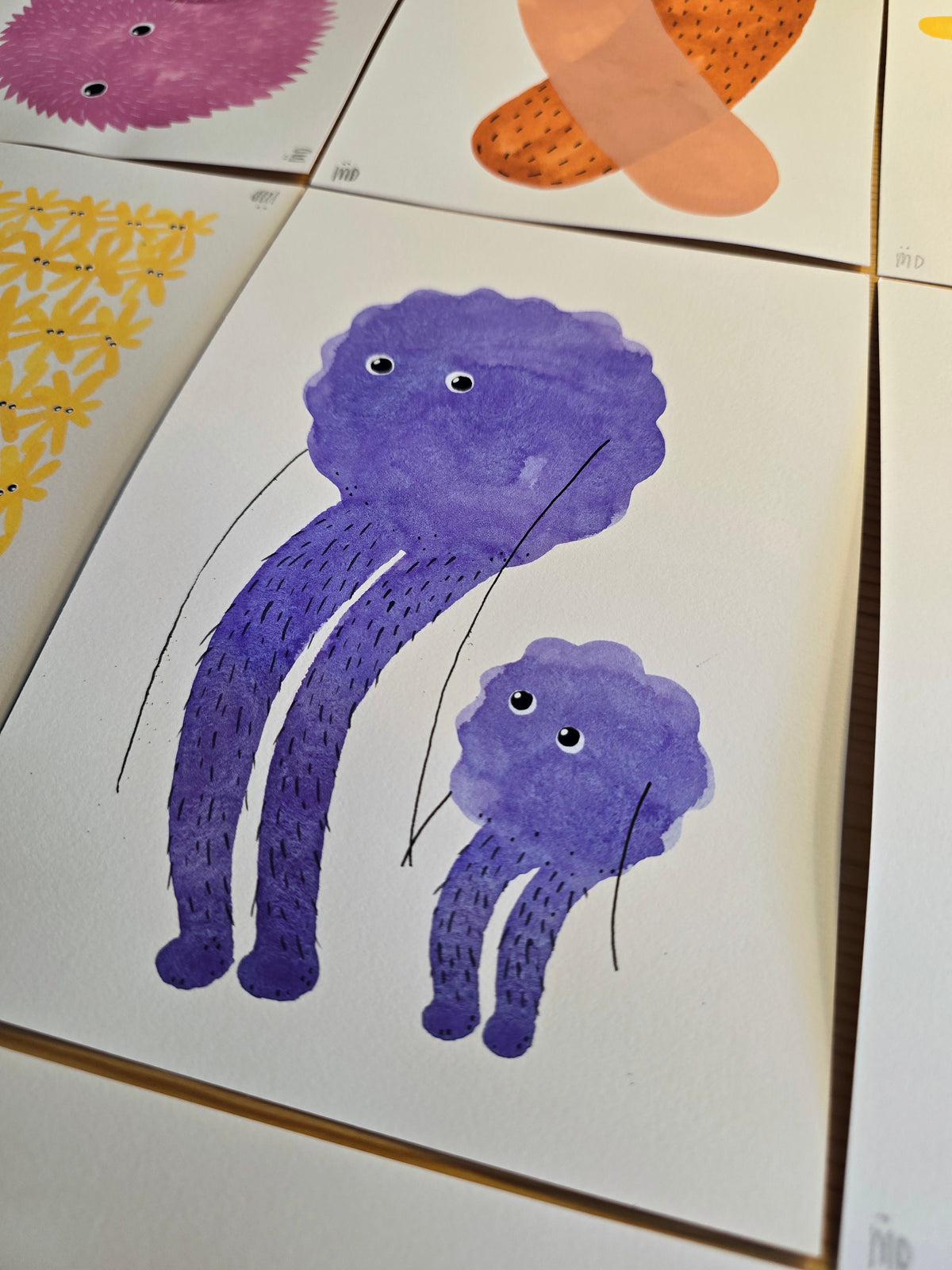 Jez and Bimbi original artwork