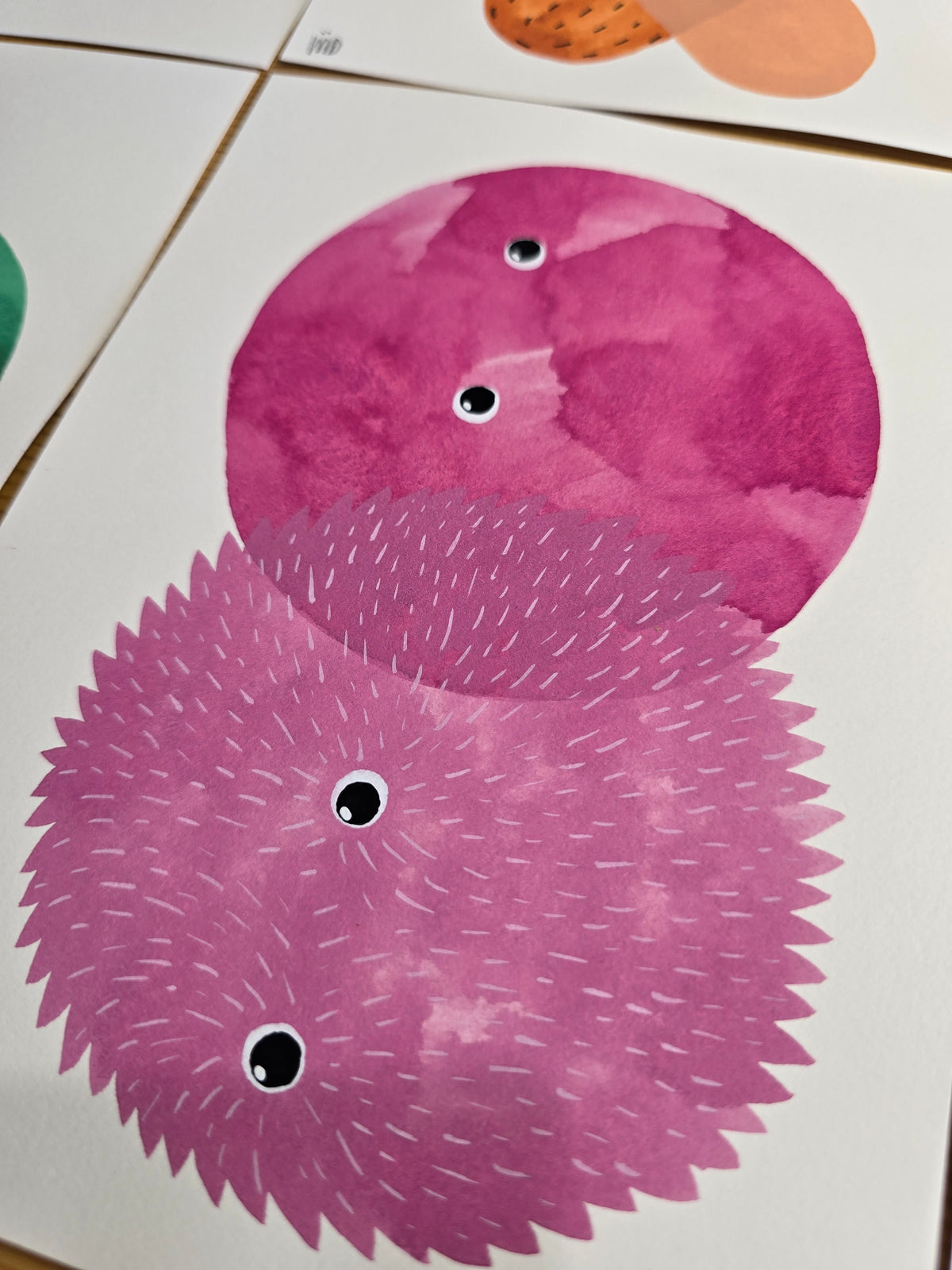 Chilm and Burrow original artwork