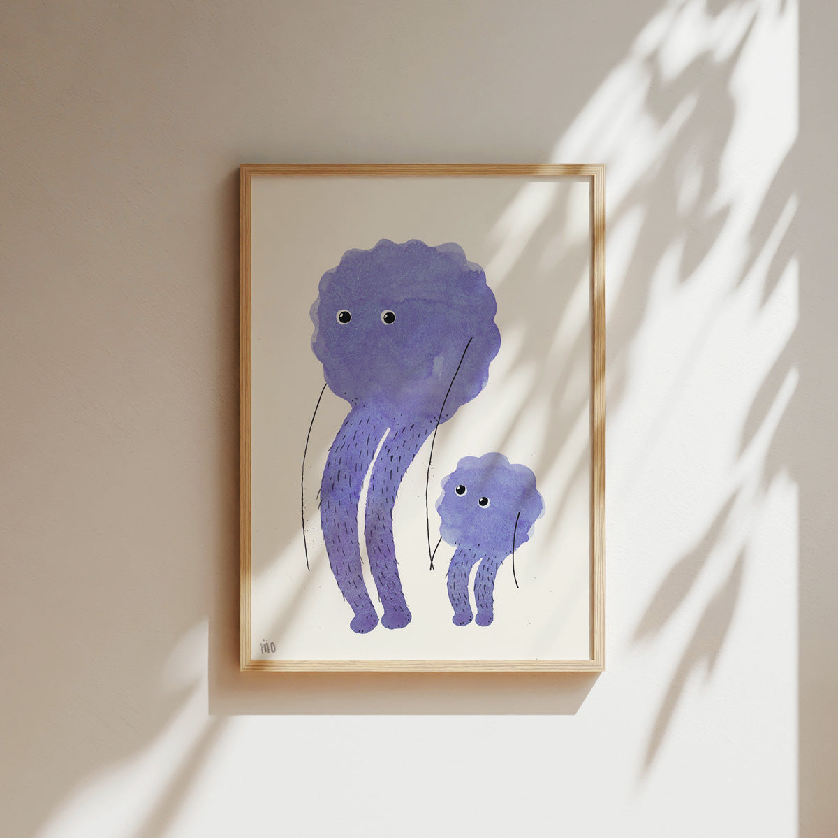 Jez and Bimbi original artwork