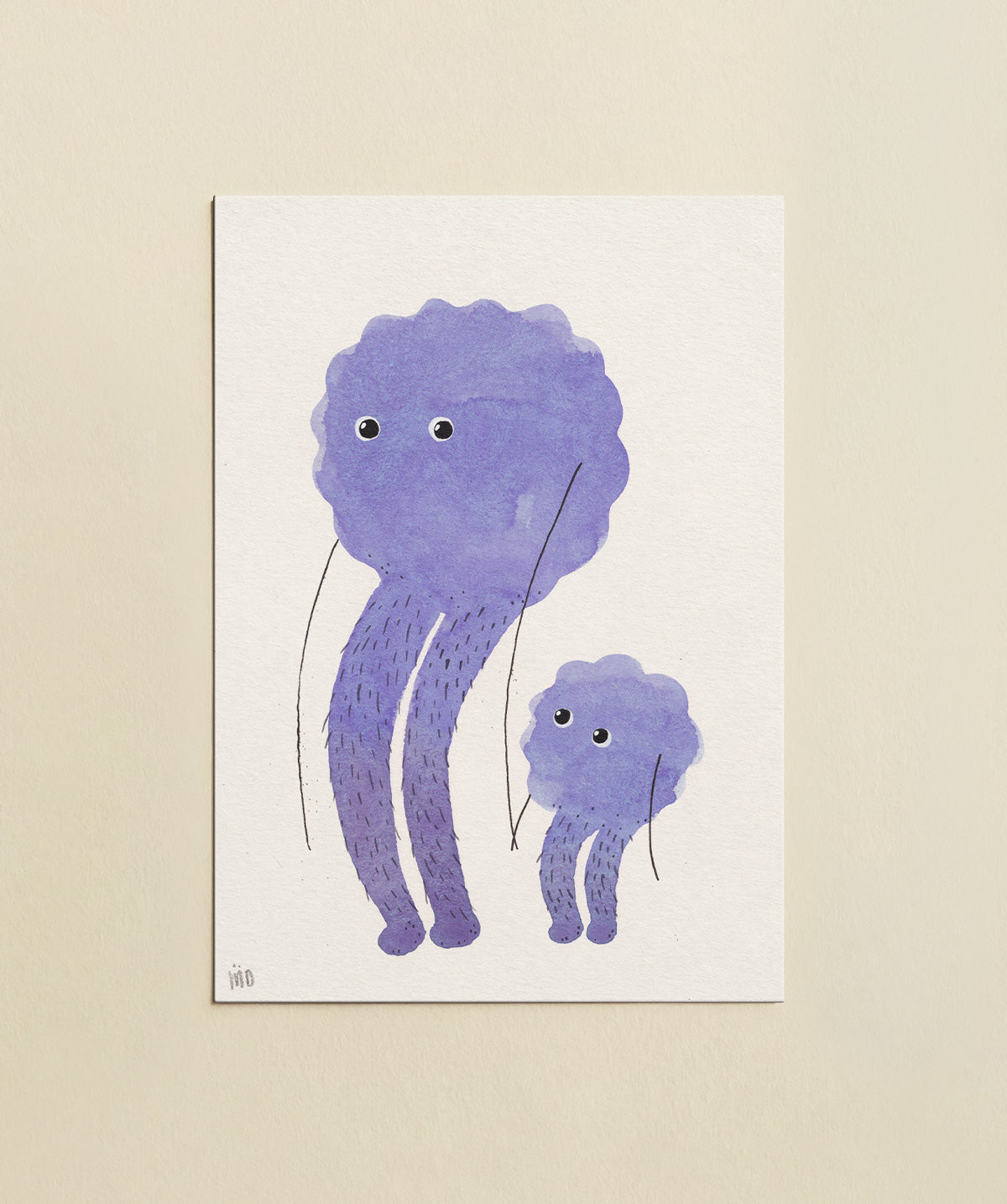 Jez and Bimbi original artwork