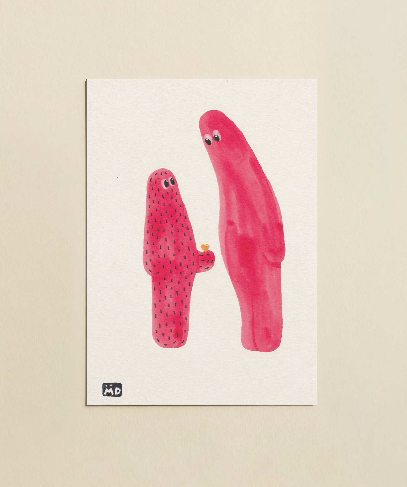 Sharoose and Conrad original artwork